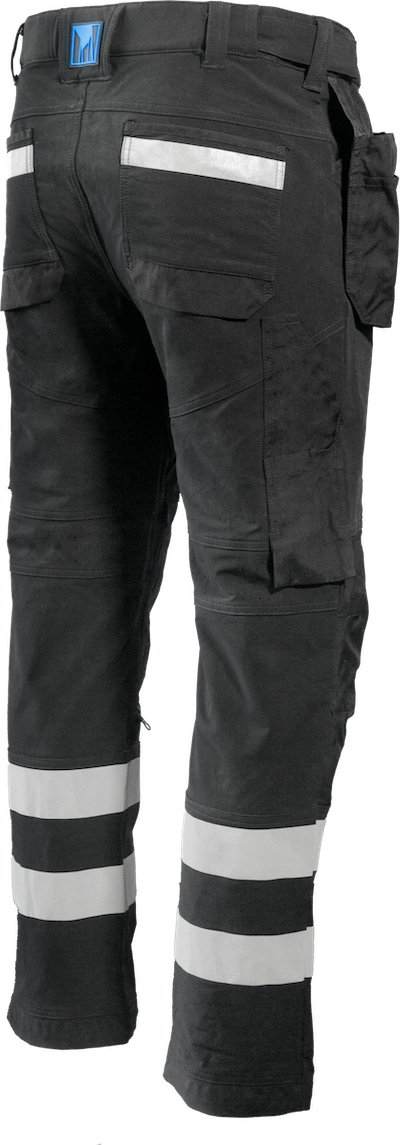 Pantalón de Trabajo Uso Rudo Høyland  Negro – H4.4